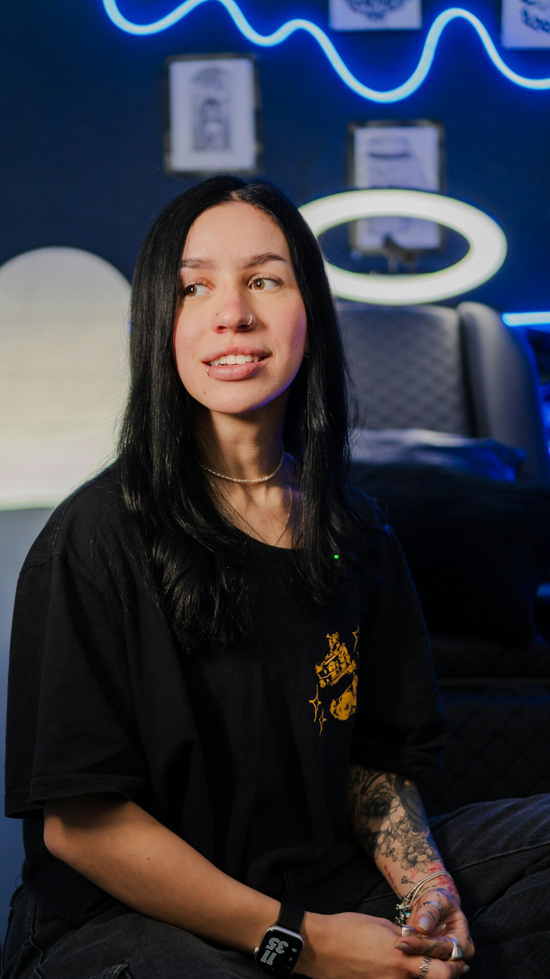Portrait of a female content editor
